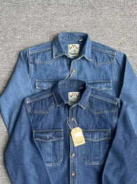 Men's Plus Size Button Up Washed Denim Shirt - Update AvenueTrendsi100400467234025100400467234025Men's Plus Size Button Up Washed Denim ShirtLight Blue