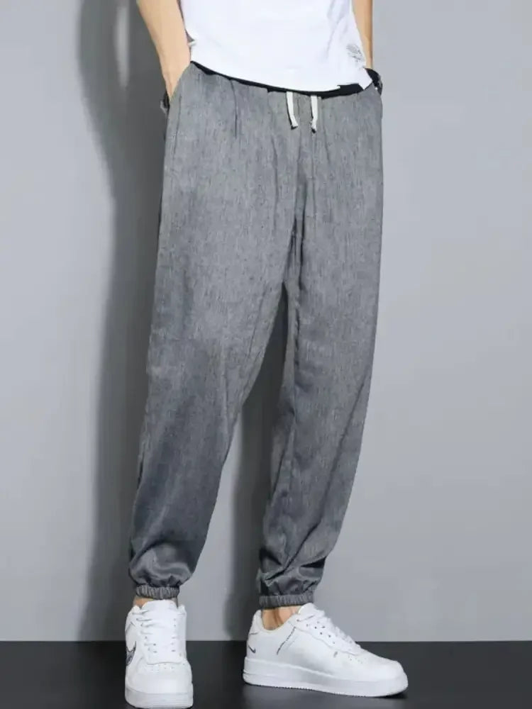 Men's Plus Size Casual Drawstring Jogger Pants