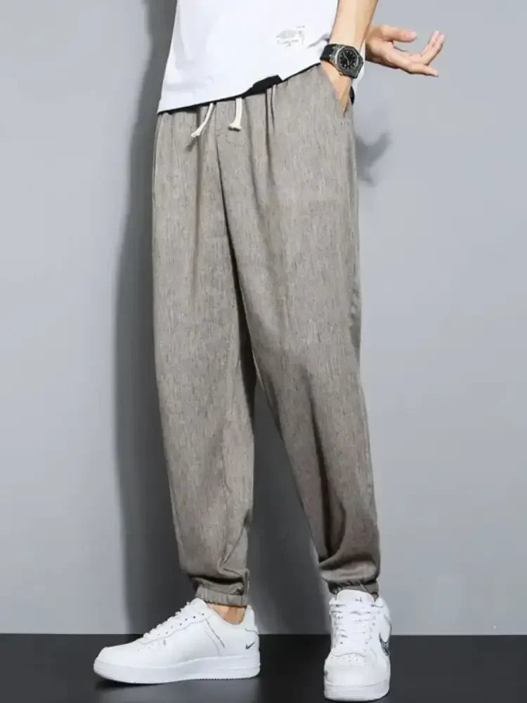 Men's Plus Size Casual Drawstring Jogger Pants