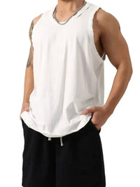 Men's Plus Size Distressed Hem Round Neck Tank - Update AvenueTrendsi1004004197737681004004197737680170bf5a - ef0b - 4fd1 - 96fc - 495dc4ad2070 - MaxWhite