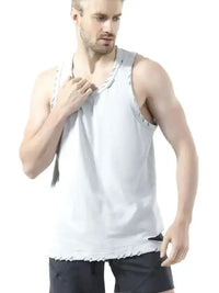 Men's Plus Size Distressed Hem Round Neck Tank - Update AvenueTrendsi100400419776764100400419776764931ec5ee - cfb4 - 45ca - 82ed - 2346b9383907 - MaxGray