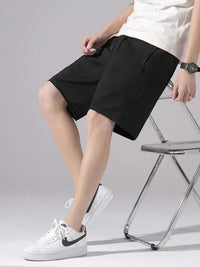 Men's Plus Size Drawstring Active Shorts