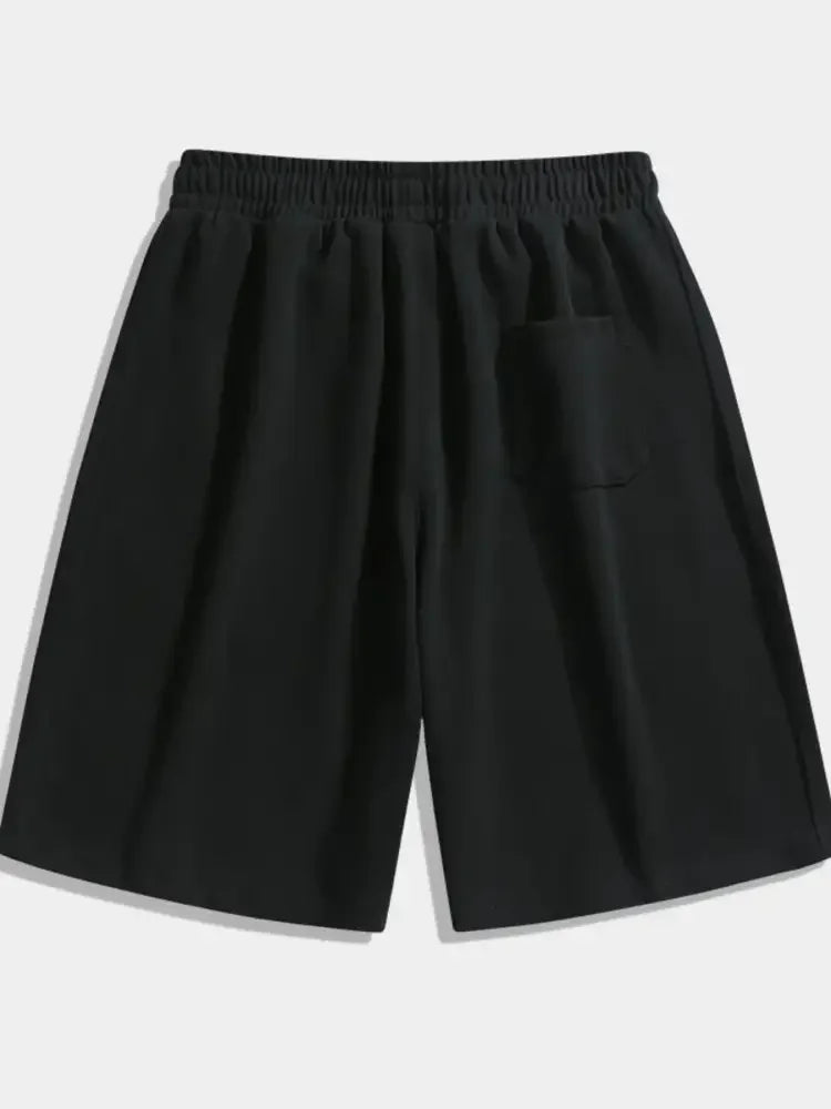 Men's Plus Size Drawstring Casual Shorts