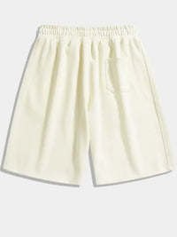 Men's Plus Size Drawstring Casual Shorts
