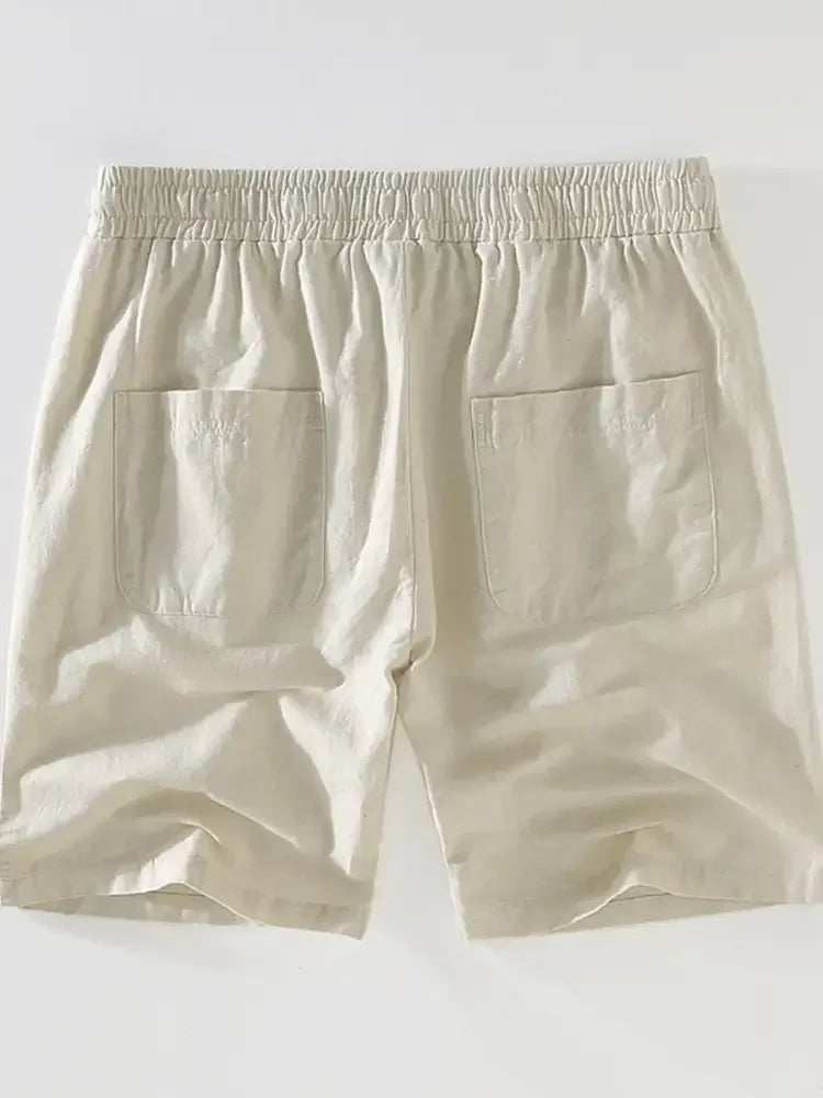 Men's Plus Size Drawstring Casual Shorts
