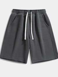 Men's Plus Size Drawstring Casual Shorts