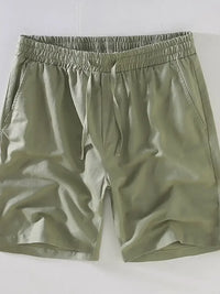 Men's Plus Size Drawstring Casual Shorts