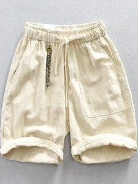 Men's Plus Size Drawstring Casual Shorts