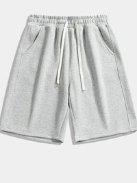 Men's Plus Size Drawstring Casual Shorts
