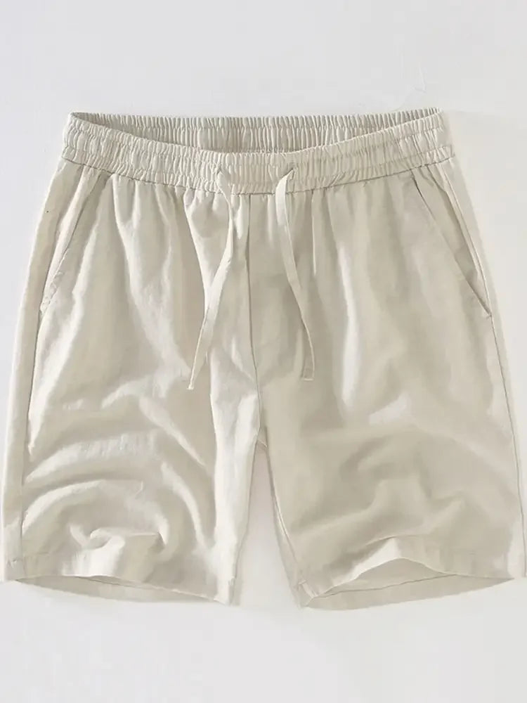 Men's Plus Size Drawstring Casual Shorts