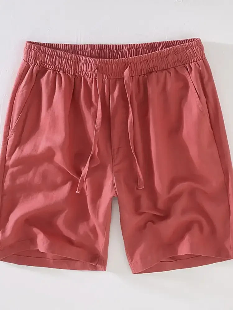 Men's Plus Size Drawstring Casual Shorts