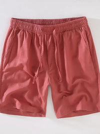 Men's Plus Size Drawstring Casual Shorts