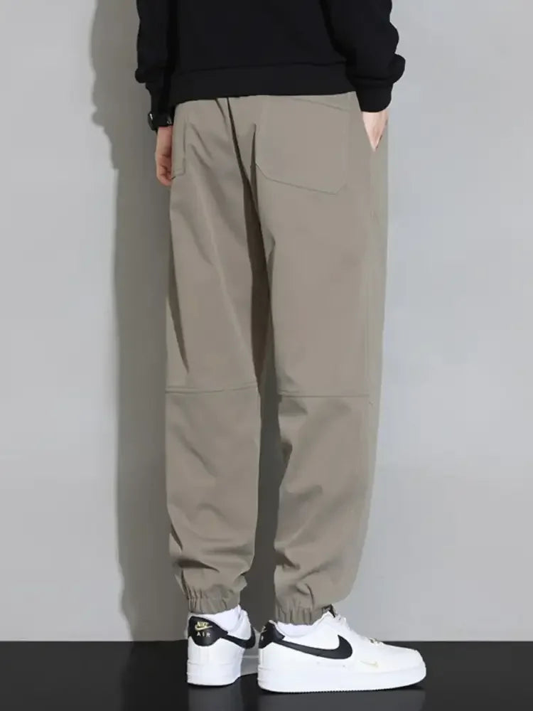 Men's Plus Size Drawstring Loose Fit Pants