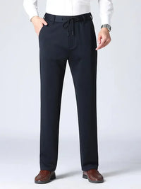 Men's Plus Size Drawstring Pocketed Pants