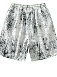 Men's Plus Size Drawstring Shorts with Pockets