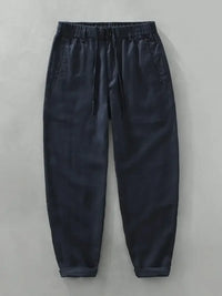 Men's Plus Size Drawstring Wide Leg Pants