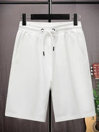 Men's Plus Size Drawstring Wide Leg Shorts