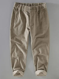 Men's Plus Size Loose Fit Corduroy Pants
