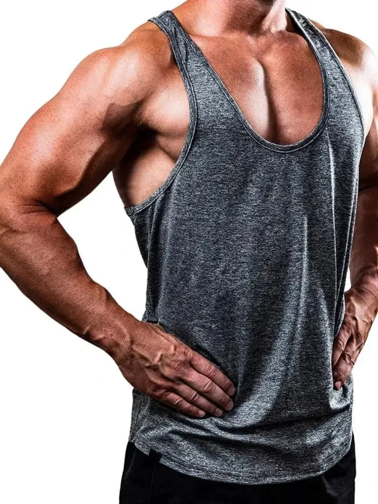Men's Plus Size Round Neck Racerback Tank - Update AvenueTrendsi100400344992712100400344992712c9b0b9bb - 38f0 - 4a32 - 9473 - 3ead333256e1 - MaxDark Gray
