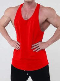 Men's Plus Size Round Neck Racerback Tank - Update AvenueTrendsi10040069723082310040069723082360a9dea2 - 5e0f - 435f - 8235 - bc2d00da0cb4 - MaxRed