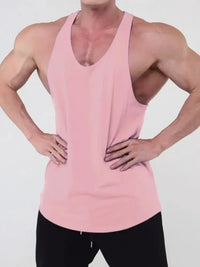 Men's Plus Size Round Neck Racerback Tank - Update AvenueTrendsi1004006972398401004006972398401569ede7 - 7e9c - 4b0d - b520 - e4773bae5f1a - MaxDusty Pink