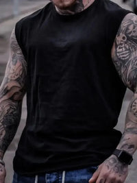 Men's Plus Size Round Neck Tank - Update AvenueTrendsi100400120532822100400120532822a23abff0 - e867 - 4134 - 97e3 - f1f00067b974 - MaxBlack