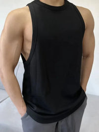 Men's Plus Size Round Neck Tank - Update AvenueTrendsi100400230758221100400230758221ad0ea12e - 6aa7 - 421a - a13a - 92d75214411e - MaxBlack