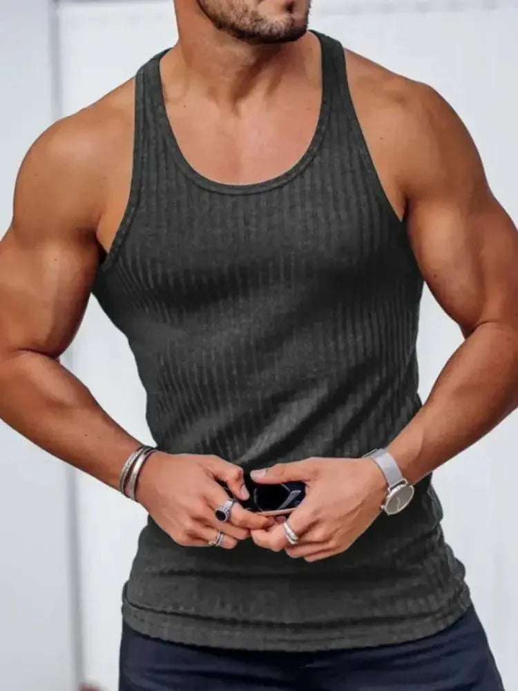 Men's Plus Size Round Neck Tank - Update AvenueTrendsi100400684091331100400684091331edac9afe - 06a0 - 477a - 894a - 07b42218bb17 - MaxDark Gray