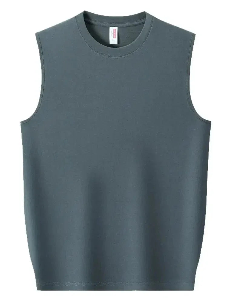 Men's Plus Size Round Neck Tank - Update AvenueTrendsi1004009798308881004009798308881d3387c04cfe44539f3efcda852e5357 - Max - OriginGrey