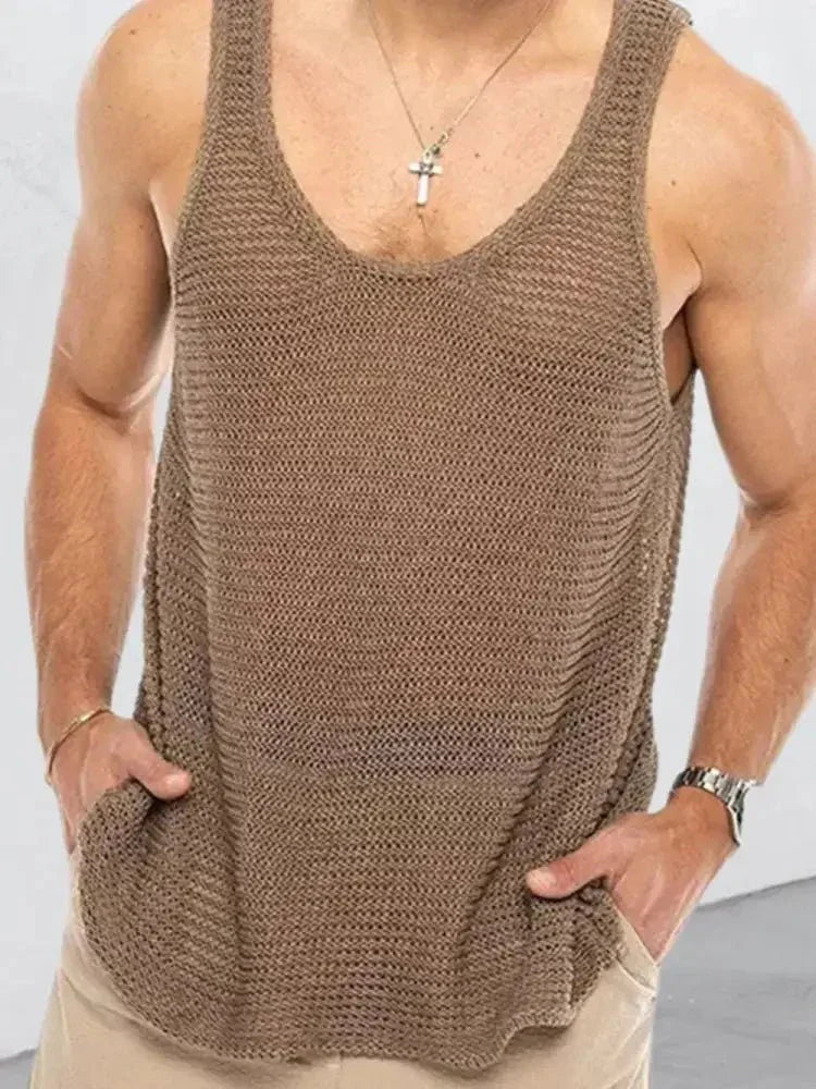 Men's Plus Size Round Neck Wide Strap Tank - Update AvenueTrendsi10040009620093510040009620093524032afe - dc31 - 42cf - bfb4 - eeb85cfadb61 - MaxTaupe