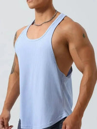 Men's Plus Size Round Neck Wide Strap Tank - Update AvenueTrendsi1004002620803091004002620803098bf43a2d - ce8e - 4ac7 - 8349 - 274afc8cfb07 - MaxLight Blue