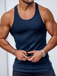 Men's Plus Size Round Neck Wide Strap Tank - Update AvenueTrendsi100400627260292100400627260292ababf5a0 - 4f1d - 4ba3 - ad45 - 69a4a1f7b4d7 - MaxNavy