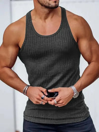 Men's Plus Size Round Neck Wide Strap Tank - Update AvenueTrendsi100400627265712100400627265712bb7dd819 - 42f5 - 4cbd - 8ffd - a2de727d0d01 - MaxDark Gray