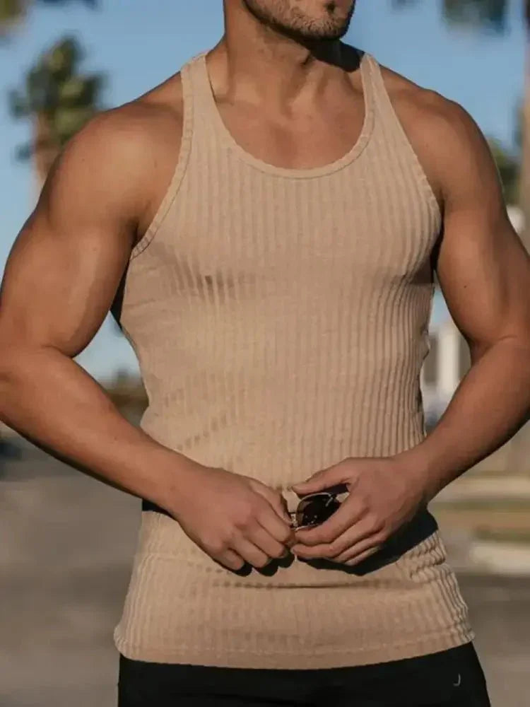 Men's Plus Size Round Neck Wide Strap Tank - Update AvenueTrendsi100400627265967100400627265967b3b854f9 - 1f84 - 473c - 92ac - 8ebedcaaab34 - MaxKhaki