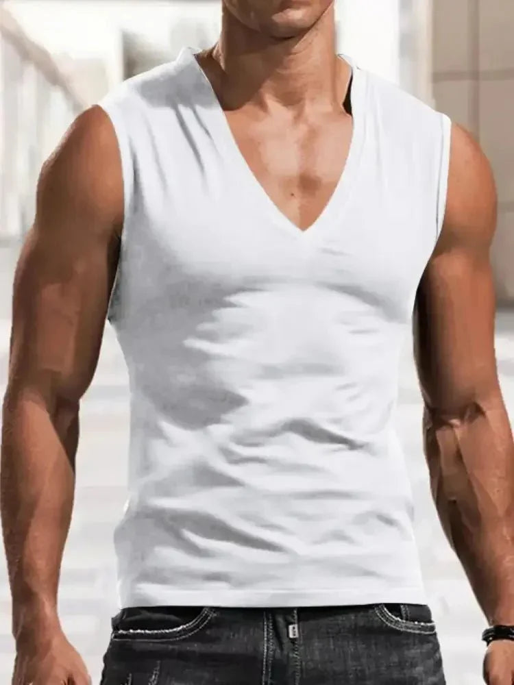 Men's Plus Size V - Neck Tank - Update AvenueTrendsi100400127707914100400127707914097ad648 - 3d34 - 413b - a538 - ed23d6cfa6e0 - MaxWhite