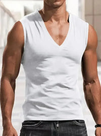 Men's Plus Size V - Neck Tank - Update AvenueTrendsi100400127707914100400127707914097ad648 - 3d34 - 413b - a538 - ed23d6cfa6e0 - MaxWhite
