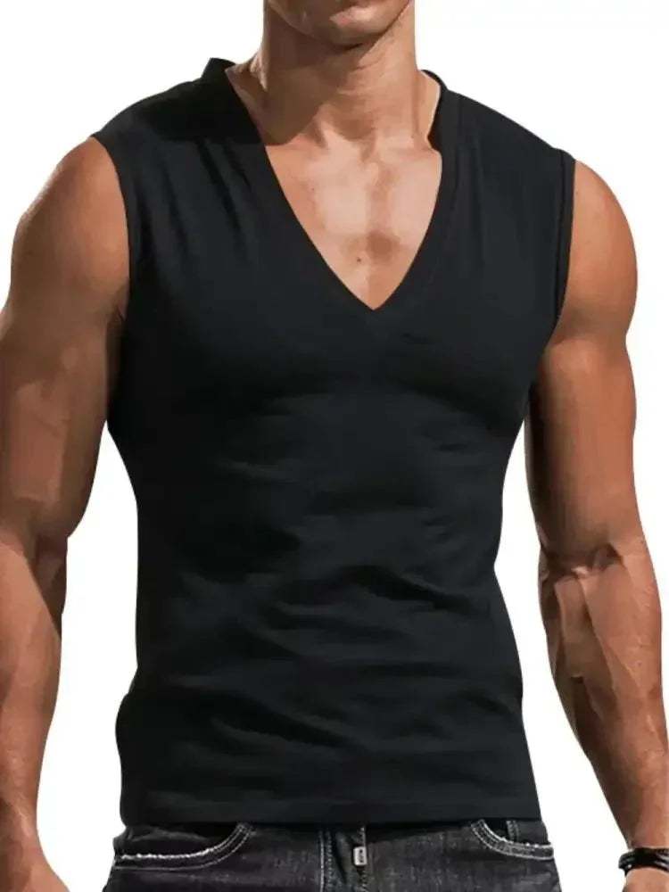Men's Plus Size V - Neck Tank - Update AvenueTrendsi100400127708111100400127708111bca57496 - 5713 - 4a89 - baa7 - 5910c46462af - MaxBlack