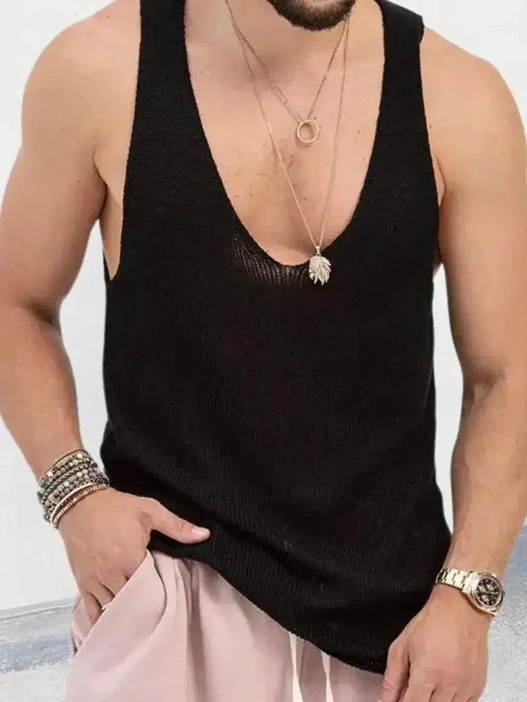 Men's Plus Size V - Neck Wide Strap Tank - Update AvenueTrendsi1004004330596991004004330596993daf1e17 - 1939 - 4099 - a18f - 2de525867d4d - MaxBlack