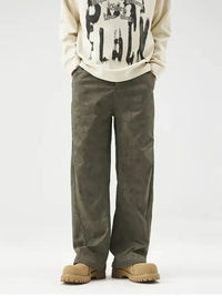 Men's Plus Size Wide Leg Pants