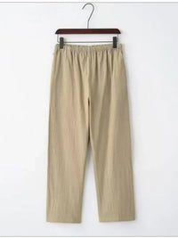 Men's Plus Size Wide Leg Pants