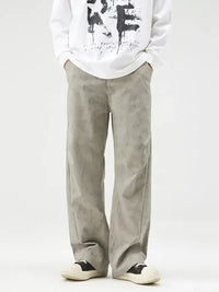 Men's Plus Size Wide Leg Pants
