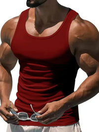 Men's Plus Size Wide Strap Tank - Update AvenueTrendsi100400722675102100400722675102cb4d94c7 - 1e92 - 49a9 - a0d8 - 54e1f5e5502d - MaxBurgundy
