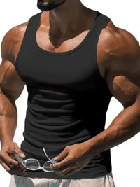 Men's Plus Size Wide Strap Tank - Update AvenueTrendsi100400722677694100400722677694a294cb47 - aba5 - 400b - bfd1 - 0c2c07e23b63 - MaxBlack