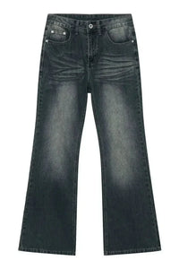 Men's Pocketed Bootcut Jeans - Update AvenueTrendsi100400094936205100400094936205Men's Pocketed Bootcut JeansDark