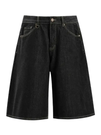 Men's Pocketed Loose Fit Denim Shorts