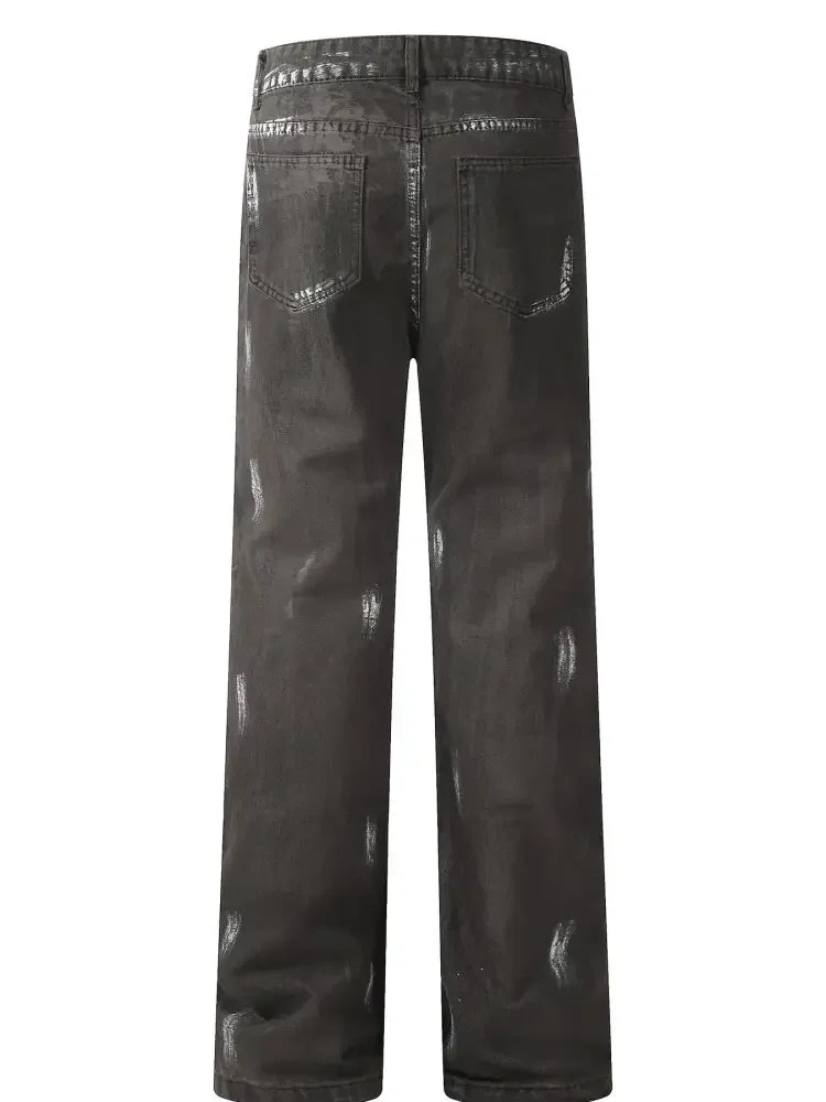 Men's Pocketed Loose Fit Jeans