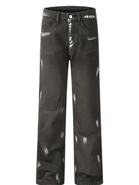 Men's Pocketed Loose Fit Jeans