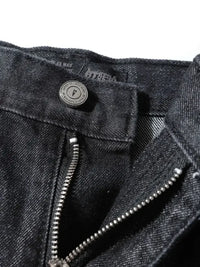 Men's Printed Wide Leg Jeans