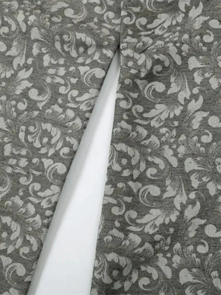 Men's Printed Wide Leg Jeans - Update AvenueTrendsi100400001217099100400001217099Men's Printed Wide Leg JeansGray