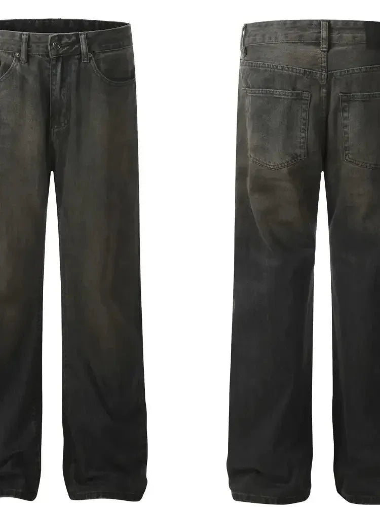 Men's Relaxed Fit Straight Leg Jeans - Update AvenueTrendsi100400477331203100400477331203Men's Relaxed Fit Straight Leg JeansBlack